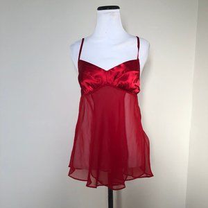 Nightie Red Small Juliara Before Anything Else Vintage . .
